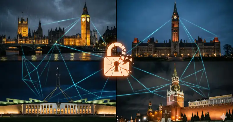 Backdoor Laws Compared: Russia, UK, Canada, Australia