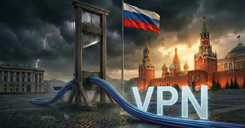 Bloqueio total do tráfego VPN na Rússia