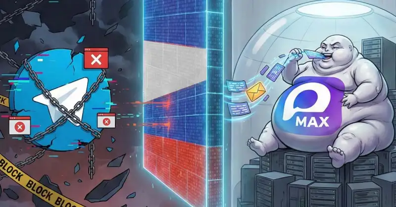 Bloqueio do Telegram na Rússia 2026: Como a desaceleração cria "Duas Rússias" e o papel do mensageiro "MAX"